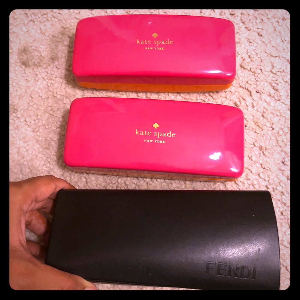 Kate Spade and Fendi Glasses Case